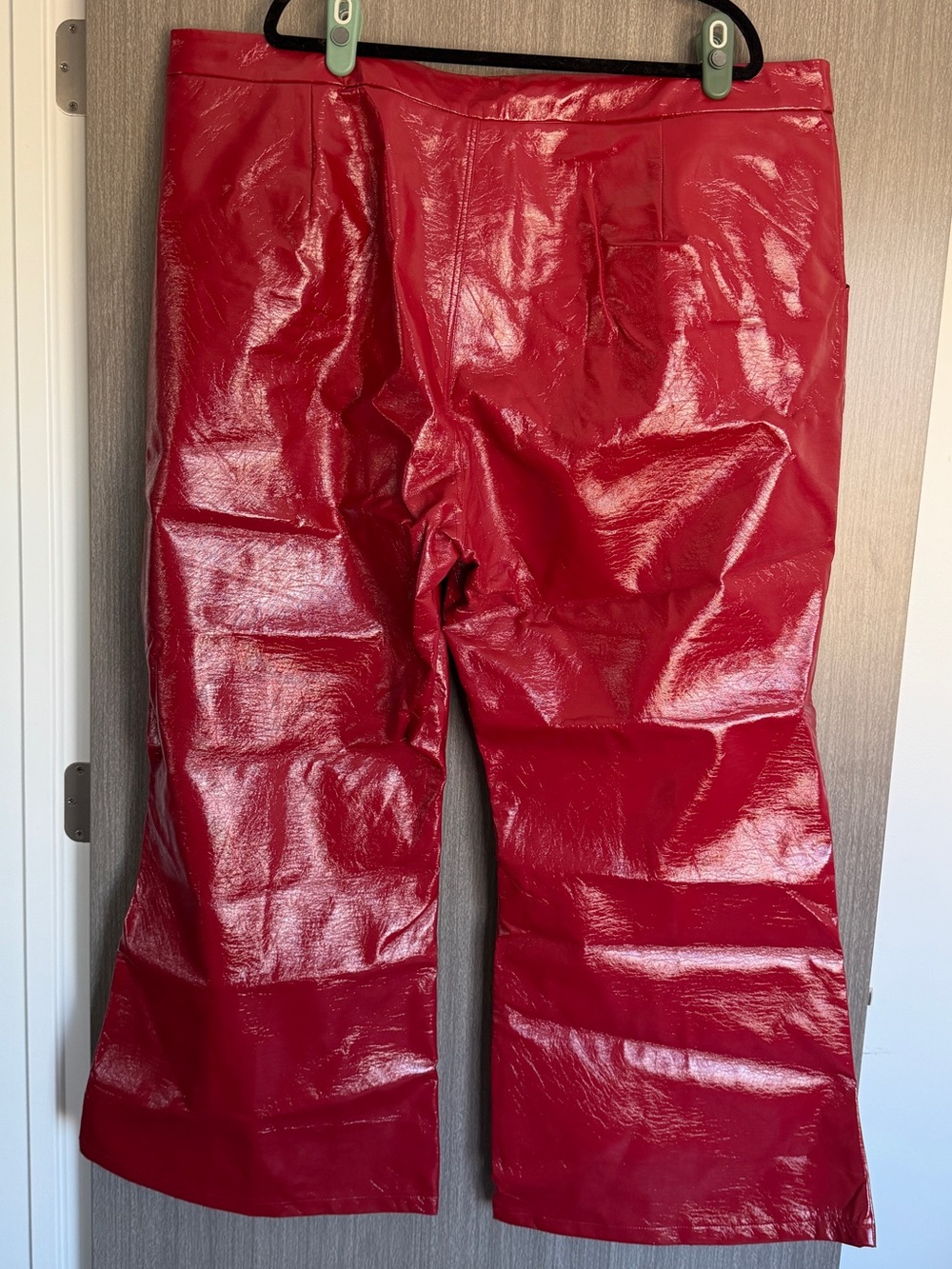 Princess Polly Madi Pu Pant Red - Picture 4 of 6